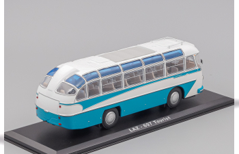 ЛАЗ 697Е Турист (1961-1963), бирюзово-белый