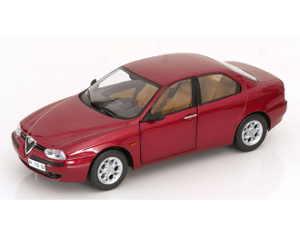 ALFA ROMEO 156 2.5 V6 24v (1997) – Beige Interior, Rosso Proteo Met Red