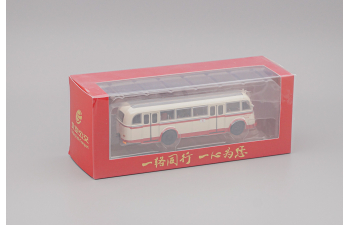 Автобус Beijing Bus, beige / red