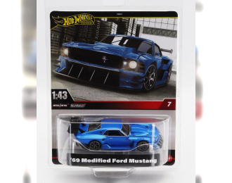 FORD  Mustang Modified Coupe (1969), Blue Met