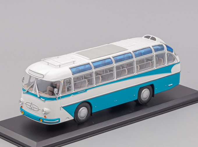 ЛАЗ 697Е Турист (1961-1963), бирюзово-белый