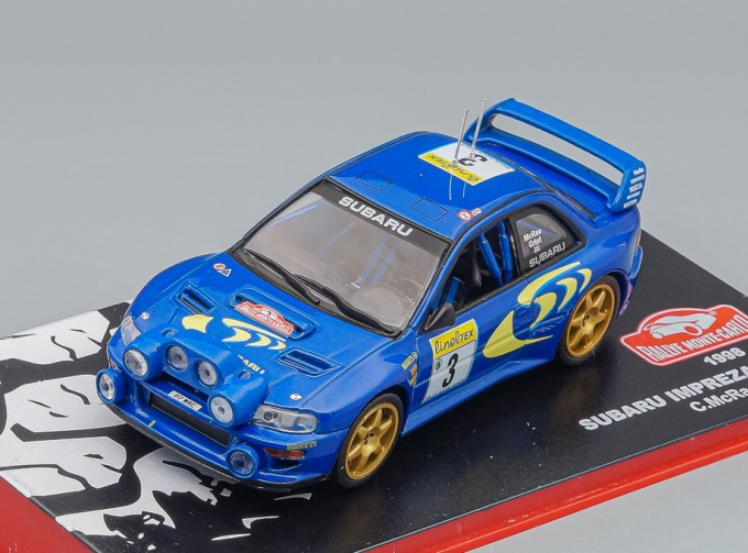 SUBARU impreza WRC #3 C.McRae - N.Grist, blue