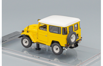 TOYOTA Land Cruiser 40 Series, yellow / white roof