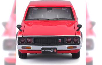 Сборная модель NISSAN Skyline 2000GT-R (KPGC110) (1973), red