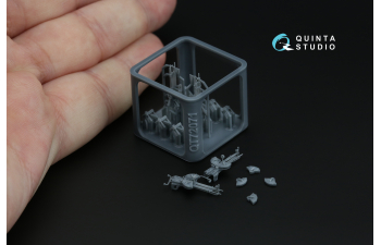 Авиационный сдвоенный пулемет Type 89 (Special), ВВС Японии, ВМВ, 2 шт (для всех моделей)