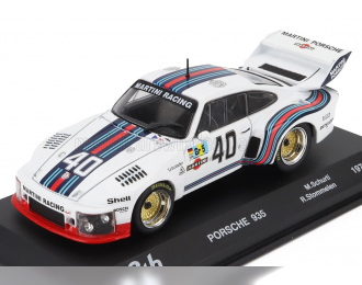 PORSCHE 935 3.0l F6 Turbo Team Martini Racing Porsche System №40 4th 24h Le Mans (1976) Rolf Stommelen - Manfred Schurti, White Blue Red