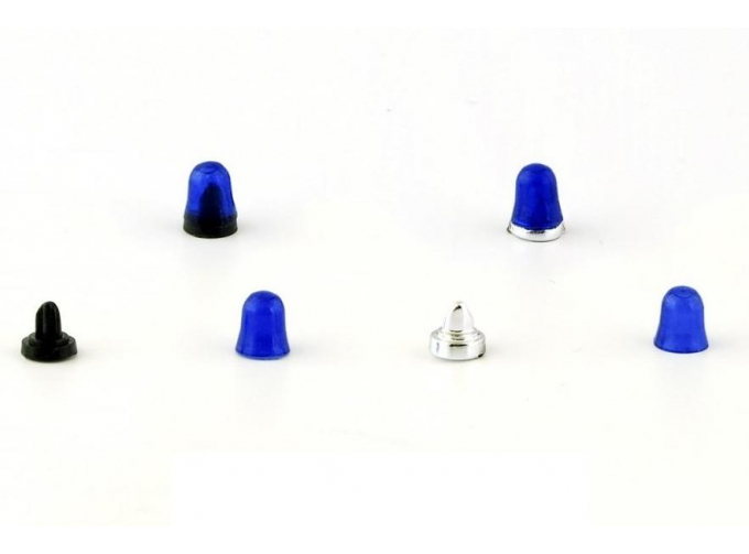 Комплект из 2 маяков: FER-Ruhla DDR (1967), синий