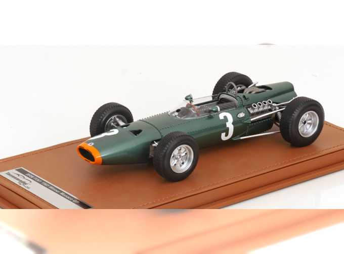 BRM F1 P261 №3 Winner Monaco Gp (1965) Graham Hill, Green Met