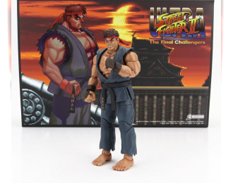 Фигурка Evil Ryu - Ultra Street Fighter Ii - The Final Challengers - Cm. 15.5 - Action Figure, Green Pink