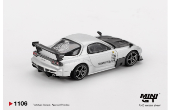 MAZDA RX-7 "RE-Amemiya",  silver metallic