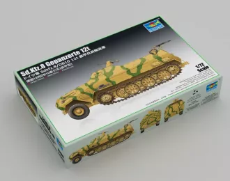 Сборная модель тяжёлый тягач Sd.Kfz.8 Gepanzerter Zugkraftwagen 12t