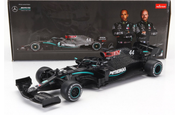 RC MERCEDES-BENZ GP F1 W12 Mercedes M12 Eq Power+ Team Amg Petronas Motorsport Formula One N 44 Season (2021) Lewis Hamilton, Black Green