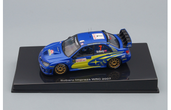 SUBARU Impreza WRC No7 Rally Monte-Carlo Peter Solberg (2007), blue