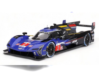 CADILLAC V-series-r Lmc55r 5.5l V8 Team Cadillac Racing №2 3rd 24h Le Mans (2023) Earl Bamber - Alex Lynn - Richard Westbrook, Blue Black