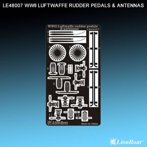 Фототравление Педали управления и антенны для самолетов Люфтваффе