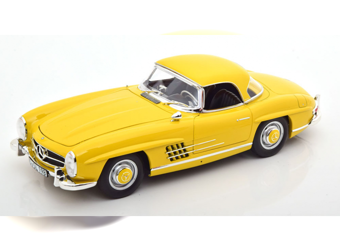 MERCEDES-BENZ 300SL Roadster with removable Hardtop (1957-1963), yellow