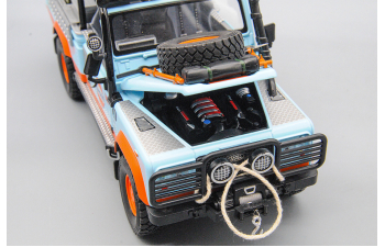 LAND ROVER DEFENDER голубой, 22 см