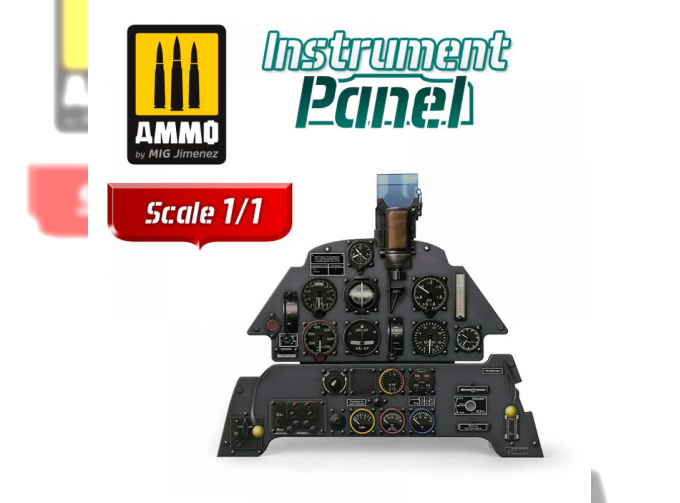 Messerschmitt Bf 109 E – Instrument Panel 1/1 Scale