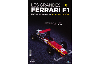 FERRARI 312 F1-68 - 1968 - Jacky ICKX, Les Grandes Ferrari F1 Mythe et Passion