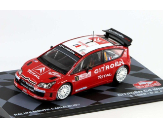 CITROEN C4 WRC #1 Rallye Monte Carlo (2007) S.Loeb D.Elena