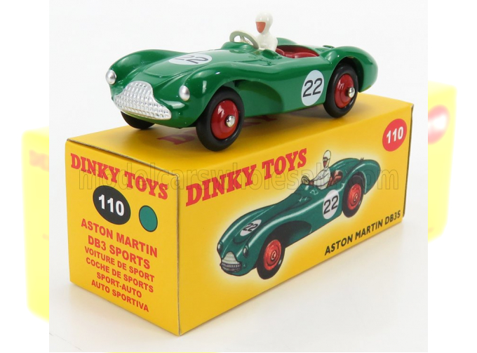 ASTON MARTIN Db3 Sports Spider N22 Racing (1950), Green