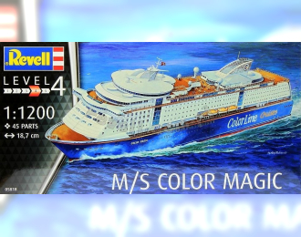 Сборная модель Круизный лайнер M/S Color Magic