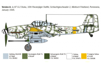 Сборная модель JUNKER JU-87G-2 KANONENVOGEL