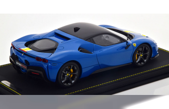 FERRARI SF90 Stradale (2019), blue yellow