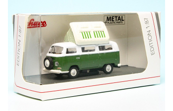 VOLKSWAGEN T2a Camping Bus (1967), Green White