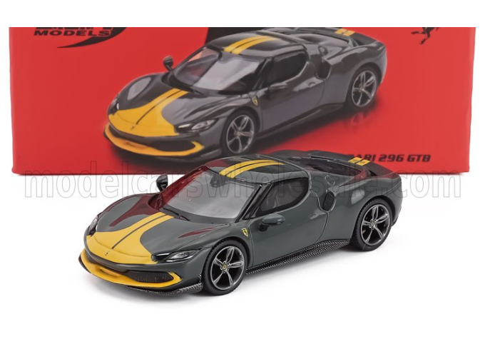 FERRARI 296 Gtb Assetto Fiorano (2024), Grey Yellow