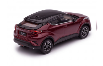 TOYOTA C-HR (Izoa) (2019), темно-красный металлик с черным