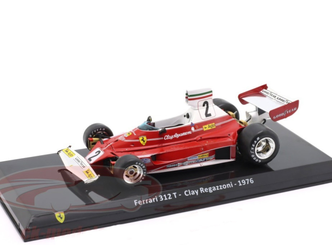 FERRARI 312T №2 Scuderia Ferrari SpA SEFAC Formula 1 Clay Regazzoni (1976)