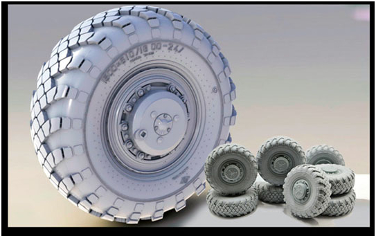 Набор колес для Минский-537 (8 шт)