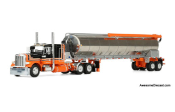 Peterbilt 379 48in Flattop Sleeper  w/Walinga Feed Trailer