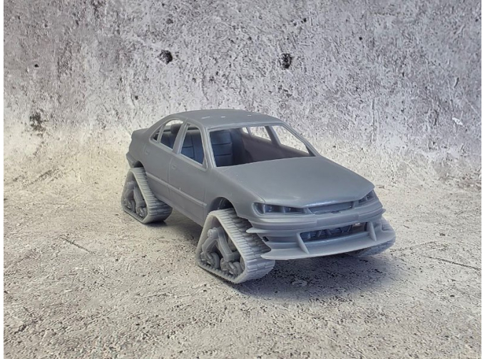 Сборная модель PEUGEOT 406 SNOW (из. к/ф "Такси 3")