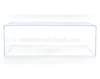 VETRINA DISPLAY BOX Only Transparent Cover - Solo Copertura Trasparente For 1/24 Scale Centauria Le Grandi F1 Collection - Lungh.lenght Cm 26 X Largh.width Cm 11.6 X Alt.height Cm 8.2 (altezza Interna Interior Height Cm 7.9), Plastic Display