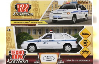 LADA 2114 "SAMARA" Полиция, белый