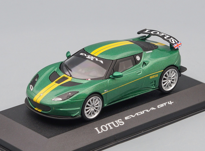 LOTUS Evora GT4 Lotus Sport (2012), green metallic