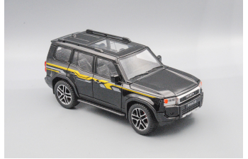 TOYOTA Land Cruiser 250 (Prado) чёрный, 21 см.