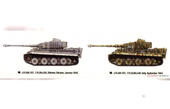 Сборная модель Tiger I Early Production Full Interior Wittmanns Command Tiger