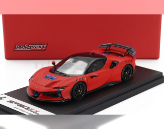 FERRARI Sf90 Xx Stradale (2024), Rosso Le Mans - Matt Red Blue Black