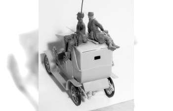 Сборная модель "Битва на Марне" (1914 г.) такси с французской пехотой