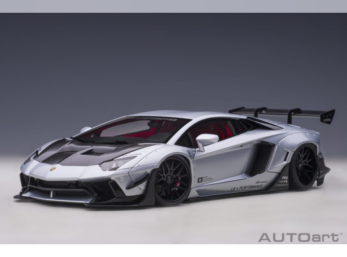 Lamborghini Aventador LB Performance (matt metallic silver)