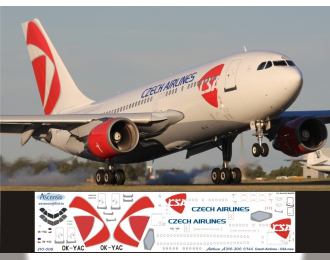 Декаль на самолет Arbus A310-300 (Czeh Arlines New)