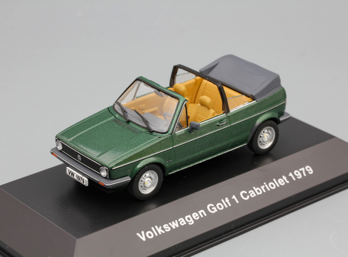 VOLKSWAGEN Golf 1 Cabriolet (1979), green