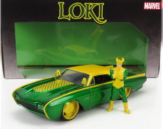 FORD Thunderbird With Marvel Loki 1963, Green Yellow
