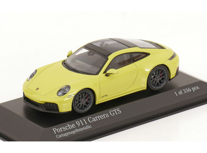 PORSCHE 911 (992) Carrera GTS Coupe (2025), yellow metallic