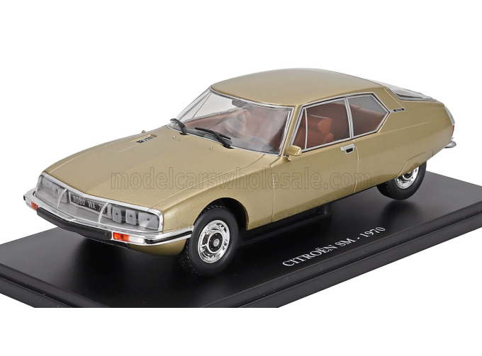 CITROEN Sm Maserati (1970) - Con Vetrina - With Showcase, Gold