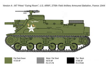 Сборная модель M7 Priest