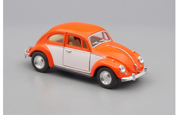 VOLKSWAGEN Classical Beetle (1967), orange / white